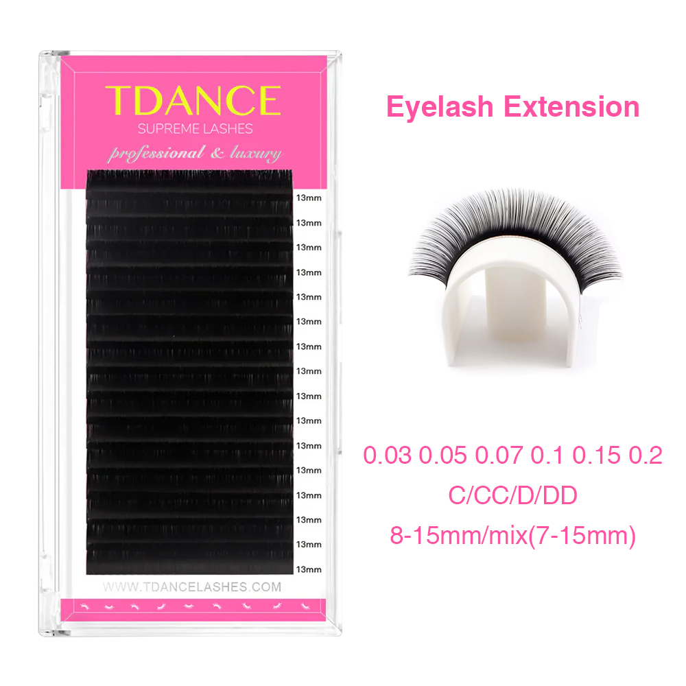 Eyelash Extension Russian - TDANCE رمش تمديد 16 صفوف كوريا