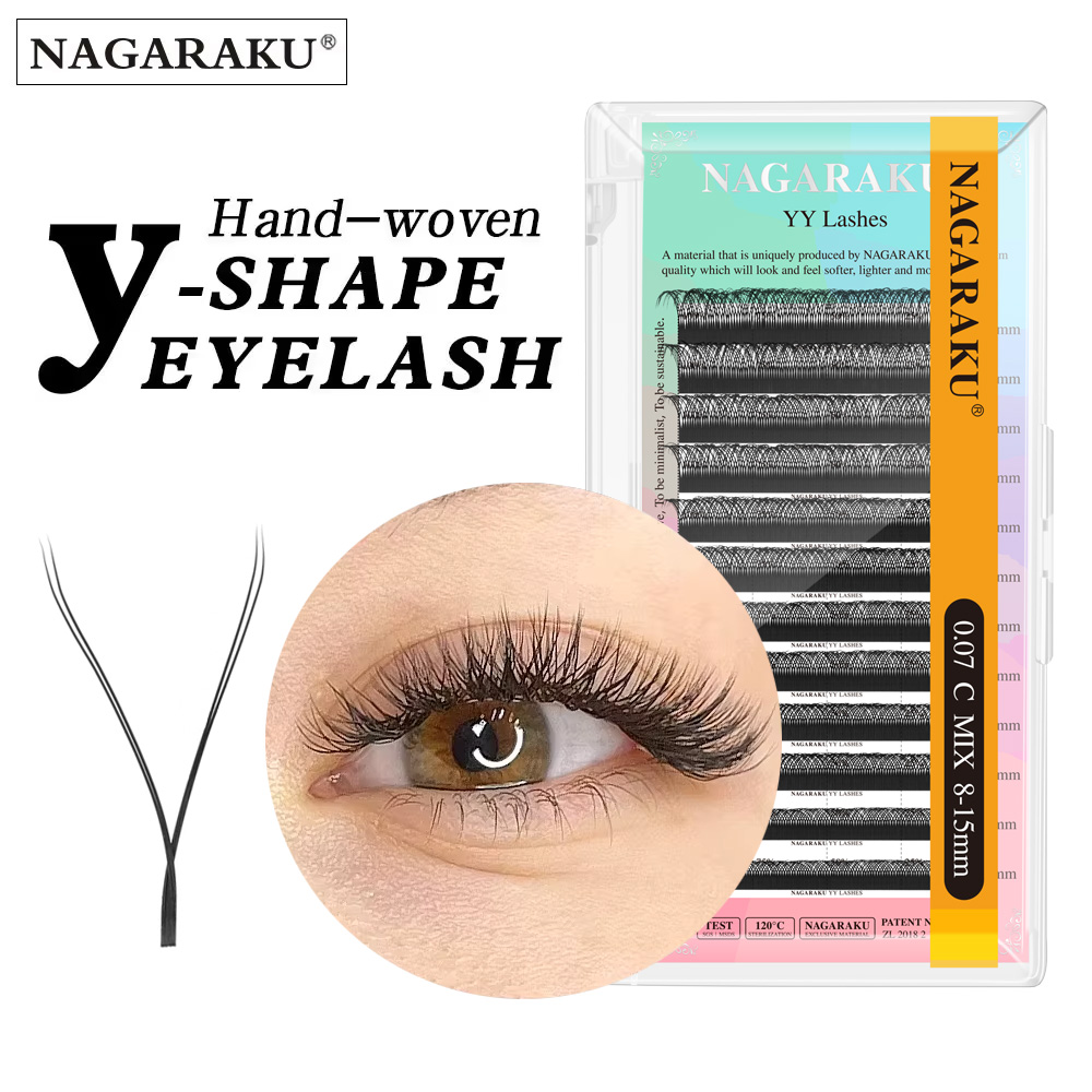 Eyelash Extension Human Hair - وصلة رموش فاخرة منسوجة يدويًا على