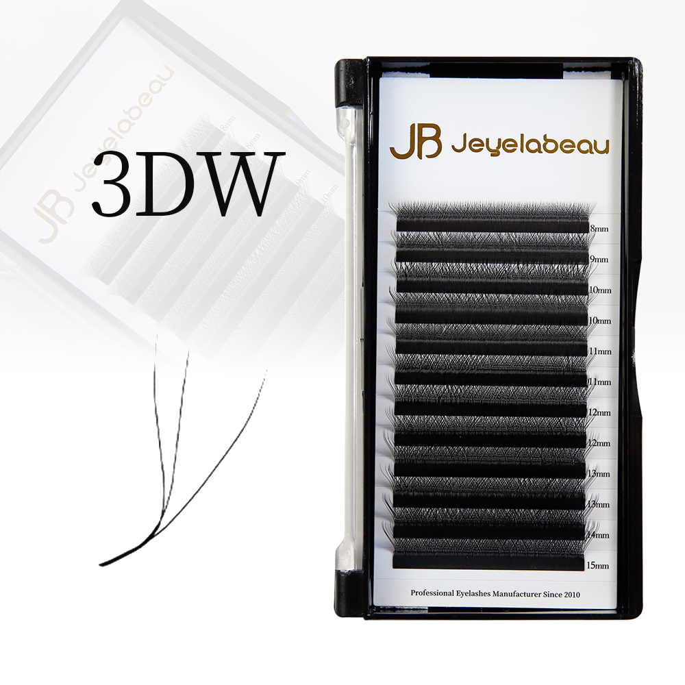 Eyelash Extension For Asian Eyes - رموش صناعية ثلاثية الأبعاد على شكل