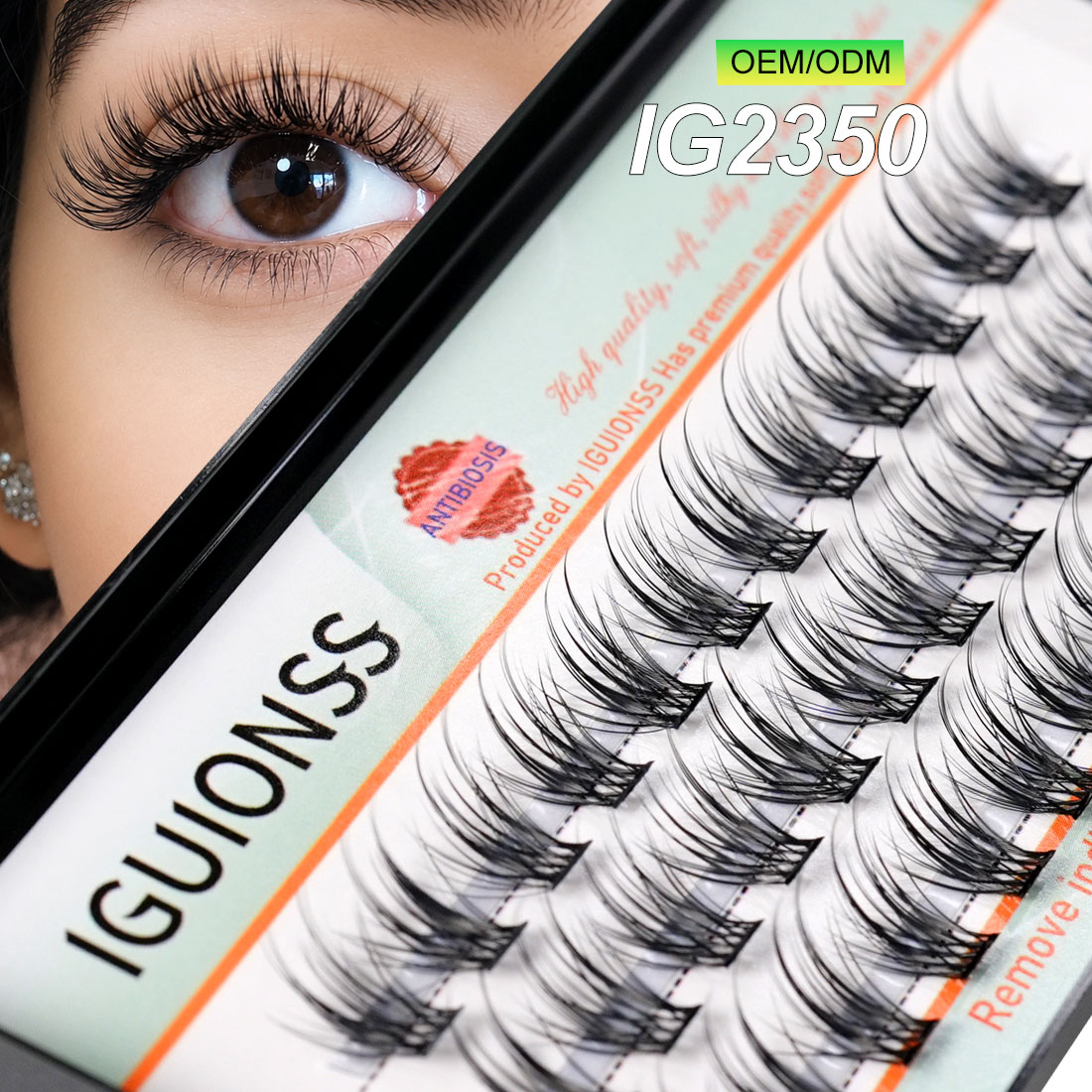 رموش عنكبوتيّة OEM ODM، وصلات  - مراجعة Eyelash Extension Human Hair وسعره