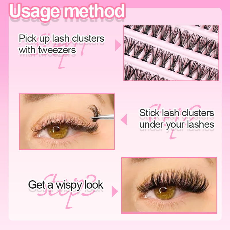 الفردية جلدة رمش tuft 8-16 ملل - مراجعة Eyelash Extension Look وسعره