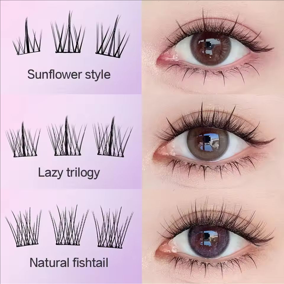 رموش صناعية بدون غراء من MIAOJ - مراجعة Eyelash Extension Human Hair وسعره