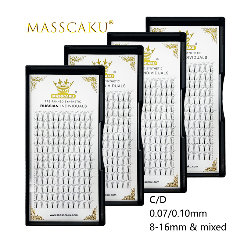 رموش صناعية فاخرة بالجملة، 12  - مراجعة Eyelash Extension Russian وسعره
