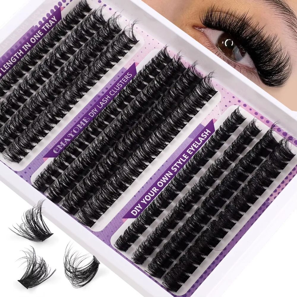 رموش صناعية بمظهر طبيعي، نمط خ - مراجعة Eyelash Extension Natural Look وسعره